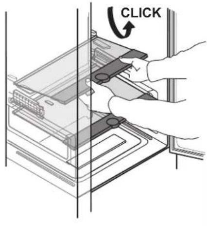 WHIRLPOOL WHC18 T572 - Vyjmutí zásuvky chladnicky - 4