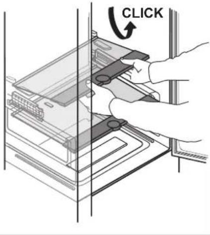 WHIRLPOOL WHC18 T572 - Rimozione del cassetto del frigorifero - 4