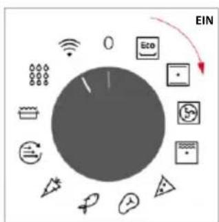 HOOVER HO6 S3B3HTB - EIN- UND AUSSCHALTEN DES BACKOFENS - 1