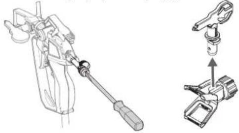 WAGNER Control Pro 300 Move 18V - Cleaning the spray gun components - 1