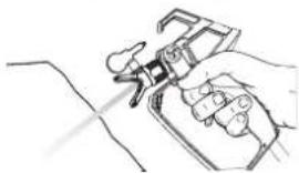 WAGNER Control Pro 300 Move 18V - Do not use a needle or other sharp pointed instrument to clean the tip. The hard tungsten carbide can chip. - 4