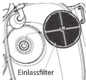 WAGNER Control Pro 300 Move 18V - Verstopfung im Einlassfilter entfernen - 1