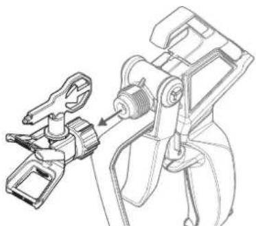 WAGNER Control Pro 300 Move 18V - Rangement/ Préservation du pistolet - 1