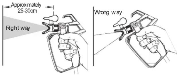 WAGNER Control Pro 300 Move 18V - Spraying technique - 2