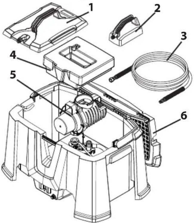 WAGNER SteamForce Speed Pro - Ersatzteile - 1