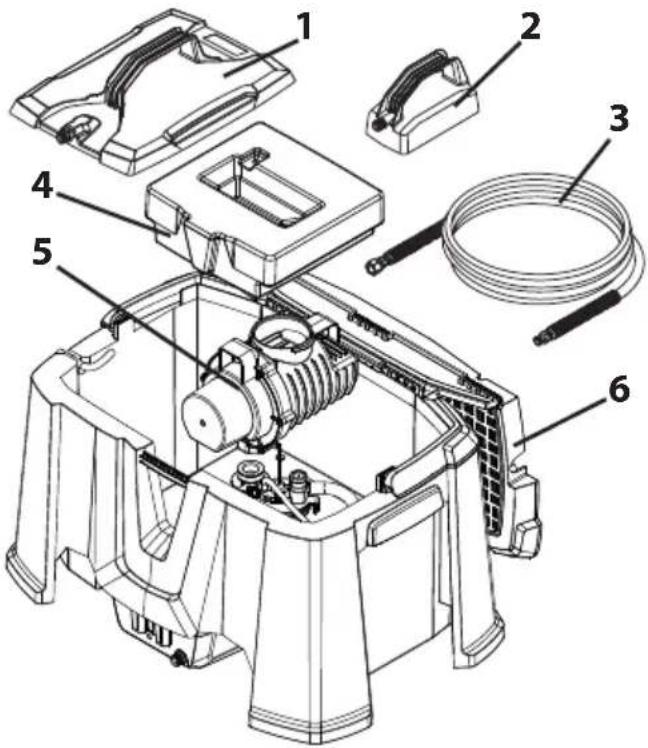 WAGNER SteamForce Speed Pro - Запасные части - 1