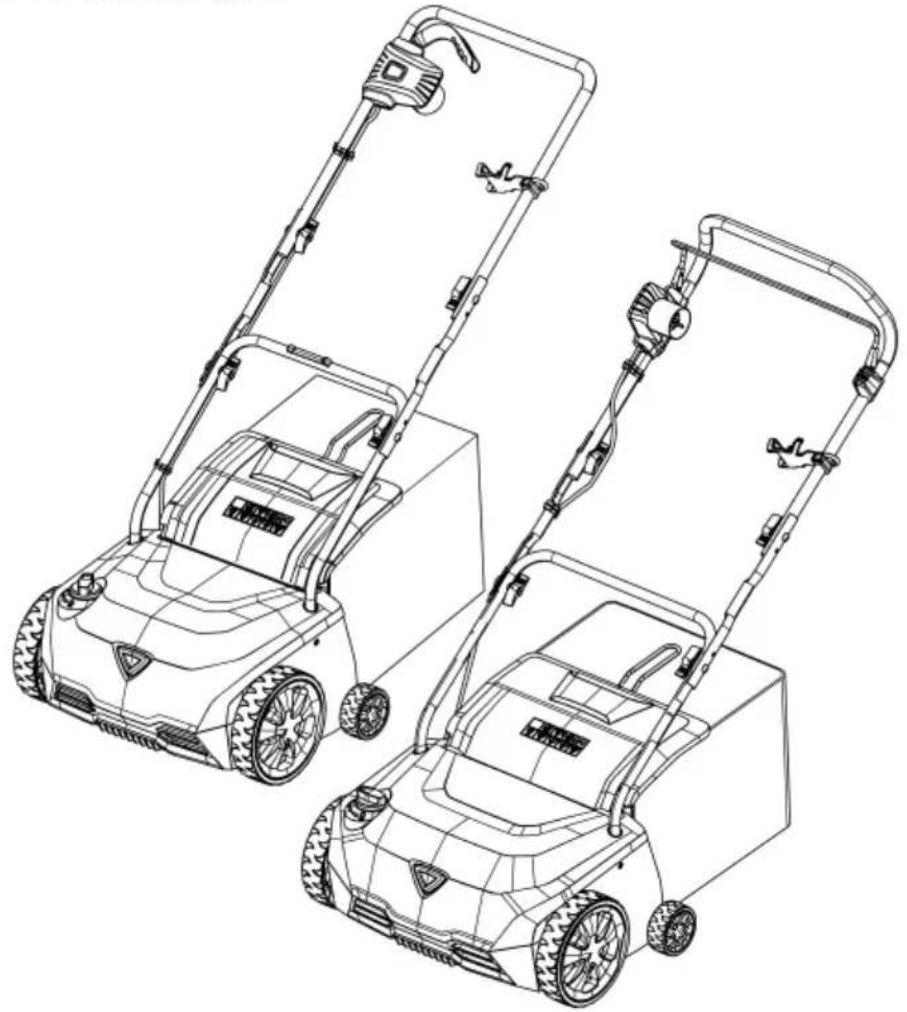AL-KO 38.4 E Combi Care - BETRIEBSANLEITUNG ELEKTRO-VERTIKUTIERER - 1