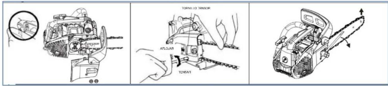 Anova MG2500 - 4.3- Installation du guide-chaine et de la chaine - 3