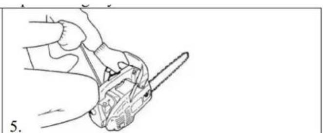 Anova MG2500 - 4.5.1- Demarrage du moteur - 5