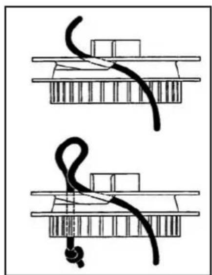 Anova SG65C - Changement de corde de démarrage - 3