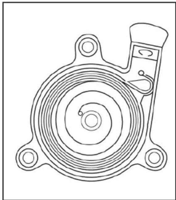Anova SG65C - Changement de corde de démarrage - 5