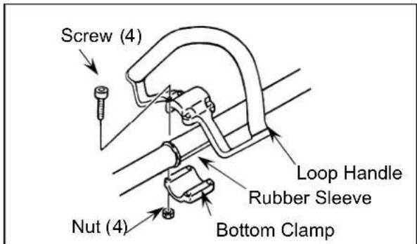 Maruyama B23C - Loop Handle Installation - 1
