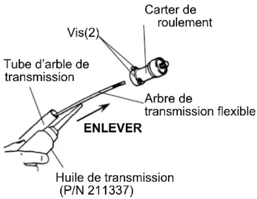 Maruyama B23C - Lubrification de l'albre de transmission - 1