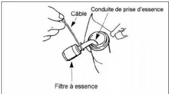 Maruyama B23C - Remplacement du filtre à essence - 1