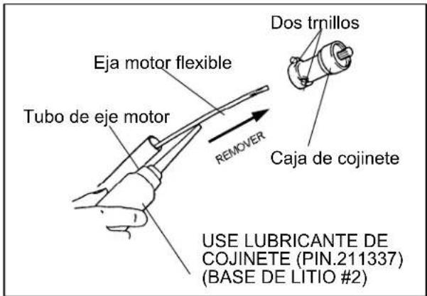 Maruyama B23C - Lubricación del eje motor - 1