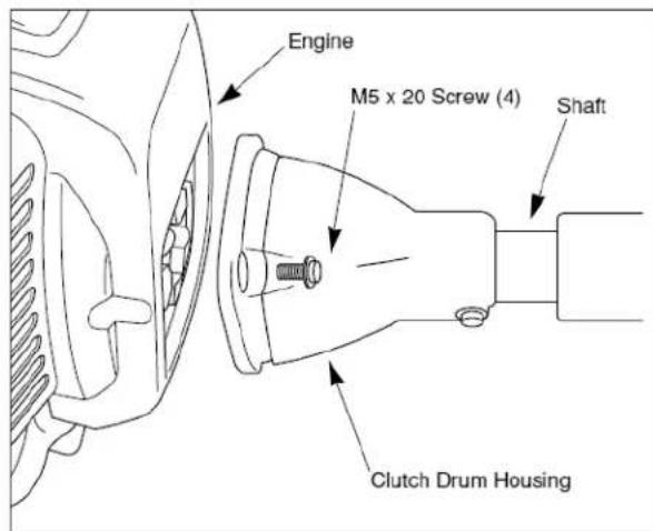 Maruyama B23C - Assembling Engine and Driveshaft Assembly - 1