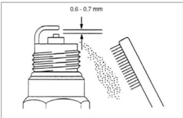 Maruyama B23C - Mantenimiento de la Bujía - 1