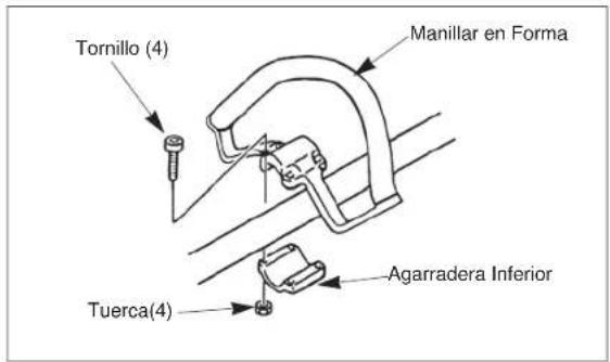 Maruyama B30L - Instalación del manijar en forma - 1
