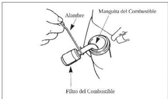 Maruyama B30L - Cambio del Filtro de Combustible - 1