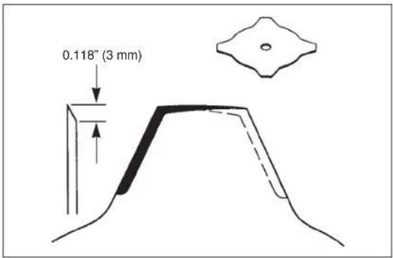 Maruyama B30L - Four-tooth Blade - 1