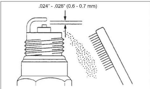 Maruyama B230C - Spark Plug Maintenance - 1