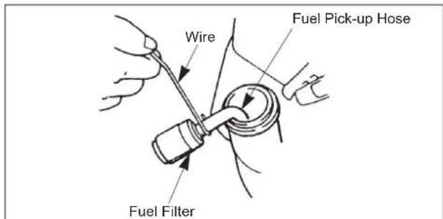 Maruyama B230C - Fuel Filter Replacement - 1