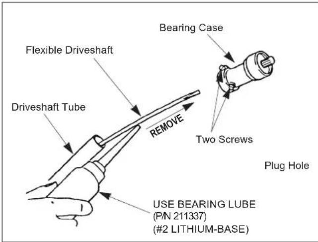 Maruyama B230C - Driveshaft Lubrication - 1