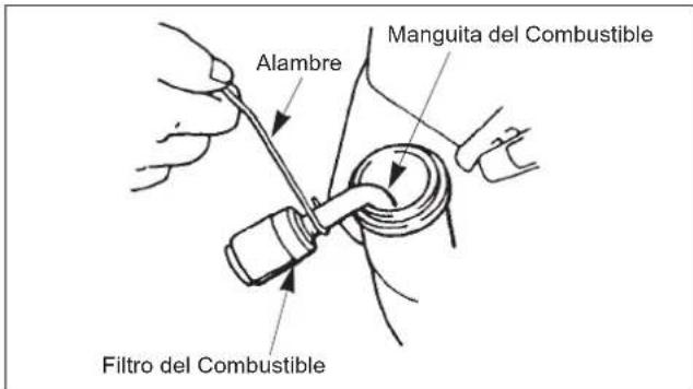 Maruyama B230C - Cambio del Filtro de Combustible - 1