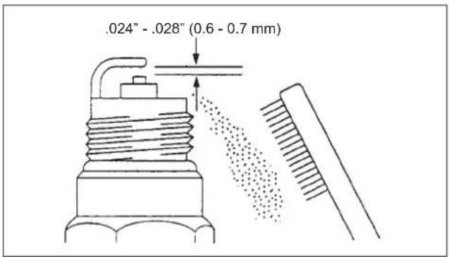 Maruyama B270L - Spark Plug Maintenance - 1