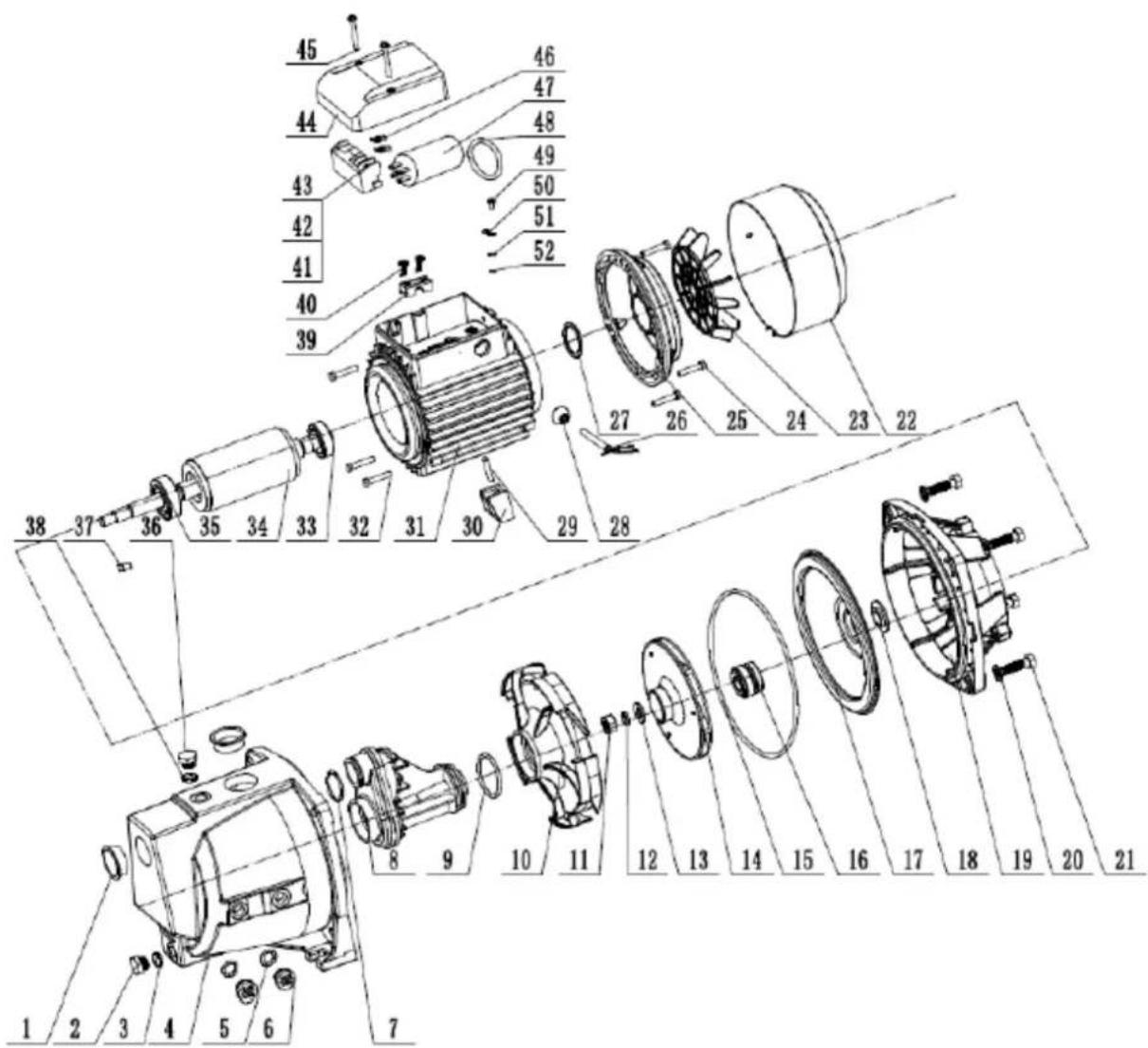 Anova BE1100 - Despiece - 1