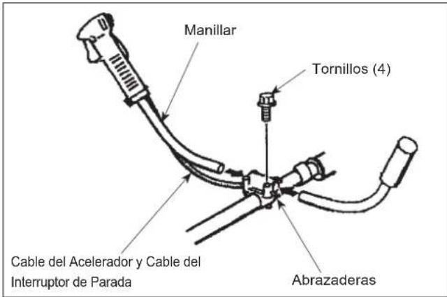 Maruyama B42A - Instalación del manillar - 1