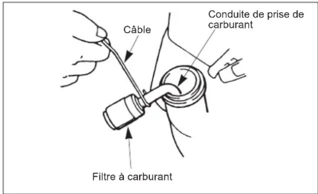 Maruyama B42A - Remplacement du filtre à carburant - 1