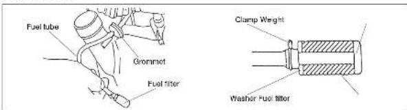 Maruyama MS038 - FUEL FILTER - 1