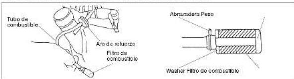 Maruyama MS038 - FILTRO DE COMBUSTIBLE - 1