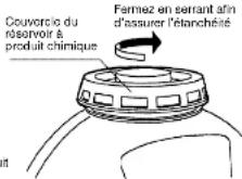Maruyama MS038 - MARCHE À SUIVRE POUR CHARGER LES PRODUITS CHIMIQUES - 3