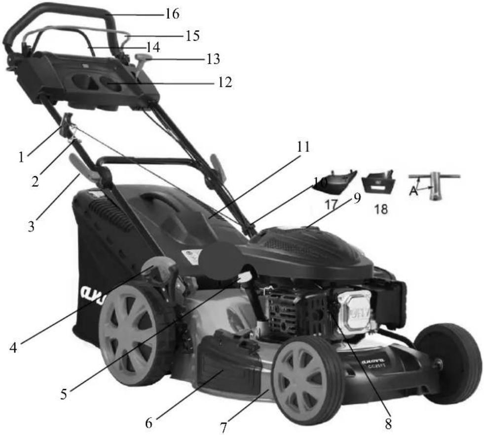 Anova CC451T - DESCRIÇÃO DAS PEÇAS - 1