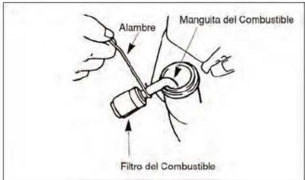 Maruyama BT23L - Cambio del Filtro de Combustible - 1