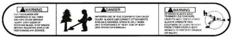 Maruyama BT23L - Símbolos Adhesivos de Seguridad - 3
