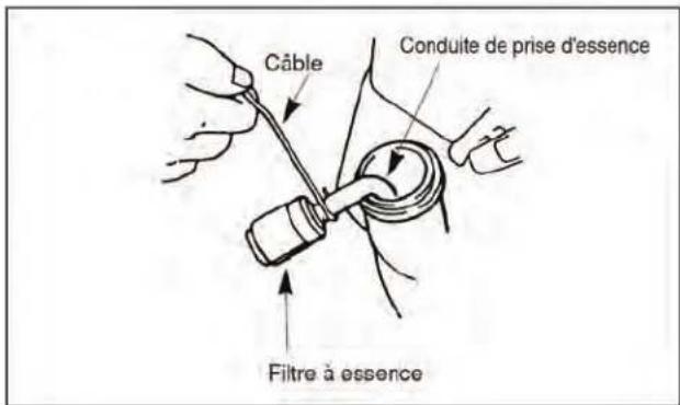 Maruyama BT23L - Remplacement du filtre à essence - 1