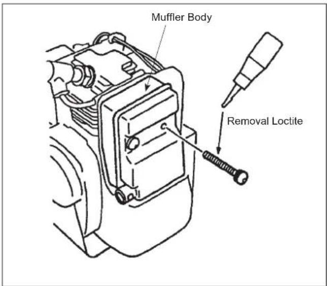 Maruyama B420L - Spark Arrester Maintenance - 2