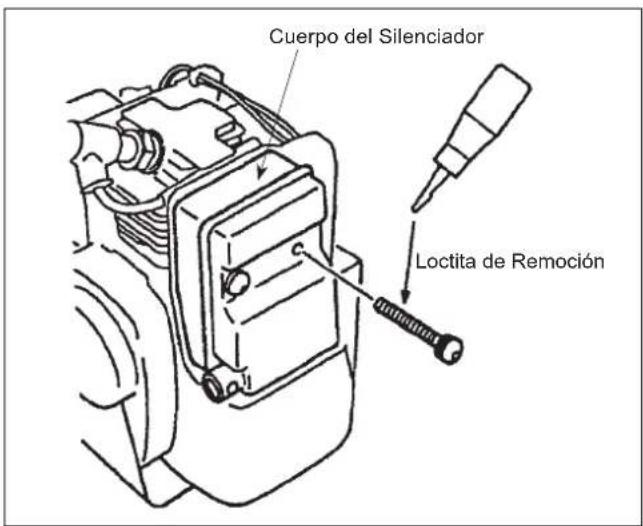 Maruyama B420L - Mantenimiento del silenciador - 1