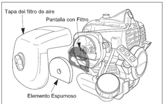 Maruyama M300QC - Limpieza del Filtro de Aire - 1