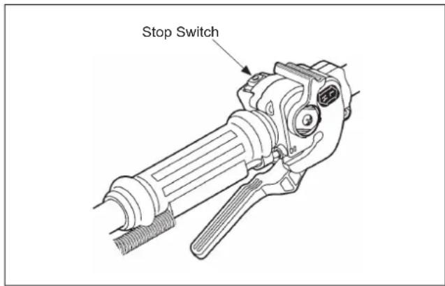 Maruyama M300QC - To Stop The Engine - 1