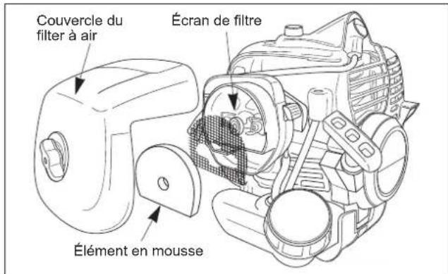 Maruyama M300QC - Nettoyage du filtre à air - 1