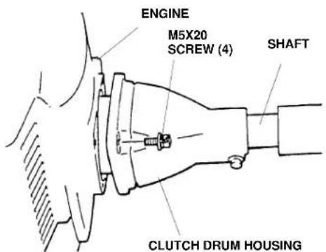 Maruyama M23S - Connecting the Throttle Cable - 1