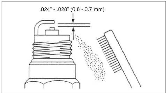 Maruyama B42L - Spark Plug Maintenance - 1