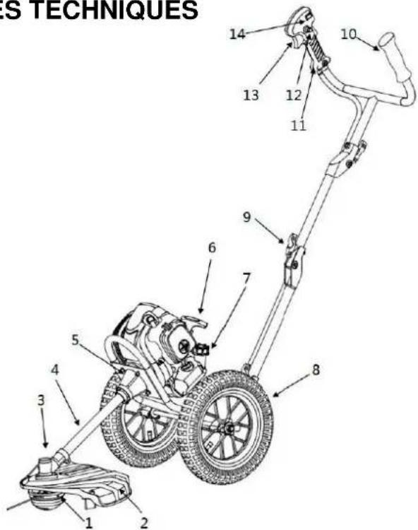 Anova D52R - EMPLACEMENT DES PIÈCES - DONNÉES TECHNIQUES - 1