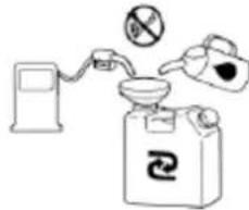 Anova D52R - ■ GASOLINA DE RELAÇÃO DE MISTURA RECOMENDADA 40: ÓLEO 1 - 1