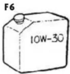 Anova MG2600 - • HUILE DE LA CHAÎNE - 1