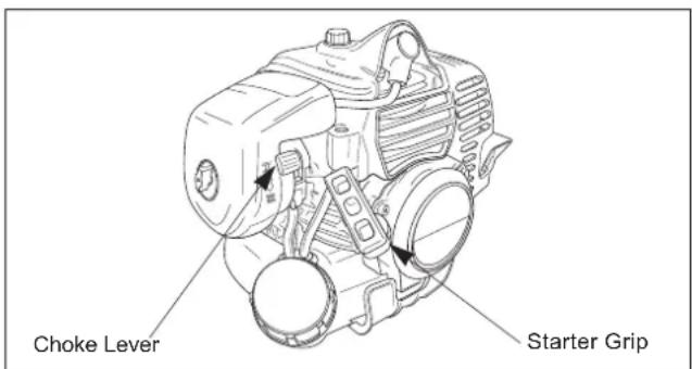 Maruyama B230L - Cold Starting Procedure - 2